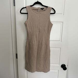*3/$25* Jacob Tan Halter Sheath Midi Dress